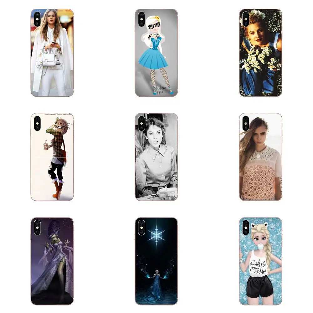 Для Apple iPhone 4 4S 5 5C 5S SE 6 6S 7 8 Plus X XS Max XR Мягкий Силиконовый ТПУ прозрачный модный