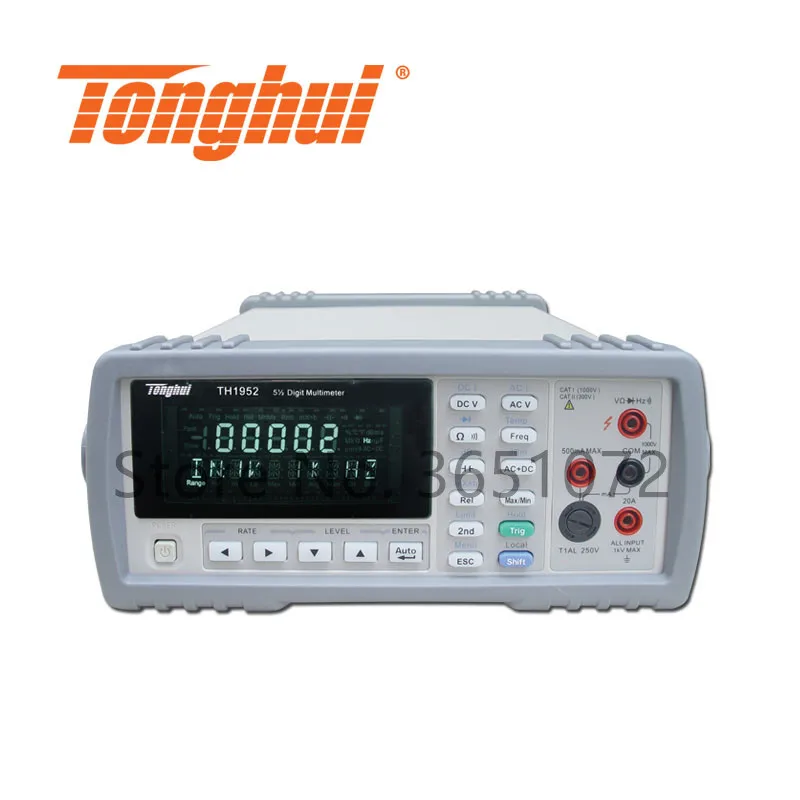 TH1952 высокая стабильность 5 1/2 цифр цифровой мультиметр с измерениями емкости
