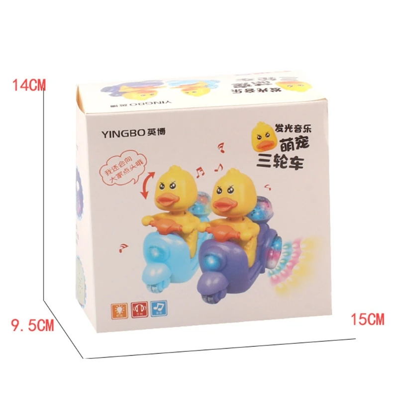 

Electric stunt car Tricycle model toy car toys 360 Degree Rotate Dynamic Lighting Music for children birthday Gift