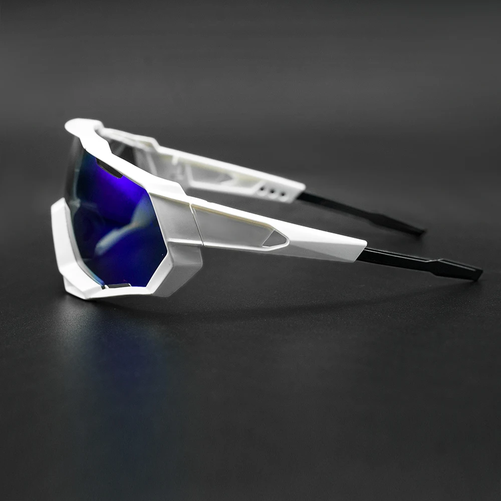 Брендовые спортивные велосипедные очки с 3 линзами скоростные мужские женские