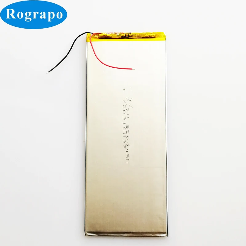 New 3.7V 6000mAh Battery For Digma Plane 1570N 3G PS1185MG Tablet PC Accumulator 2-Wire