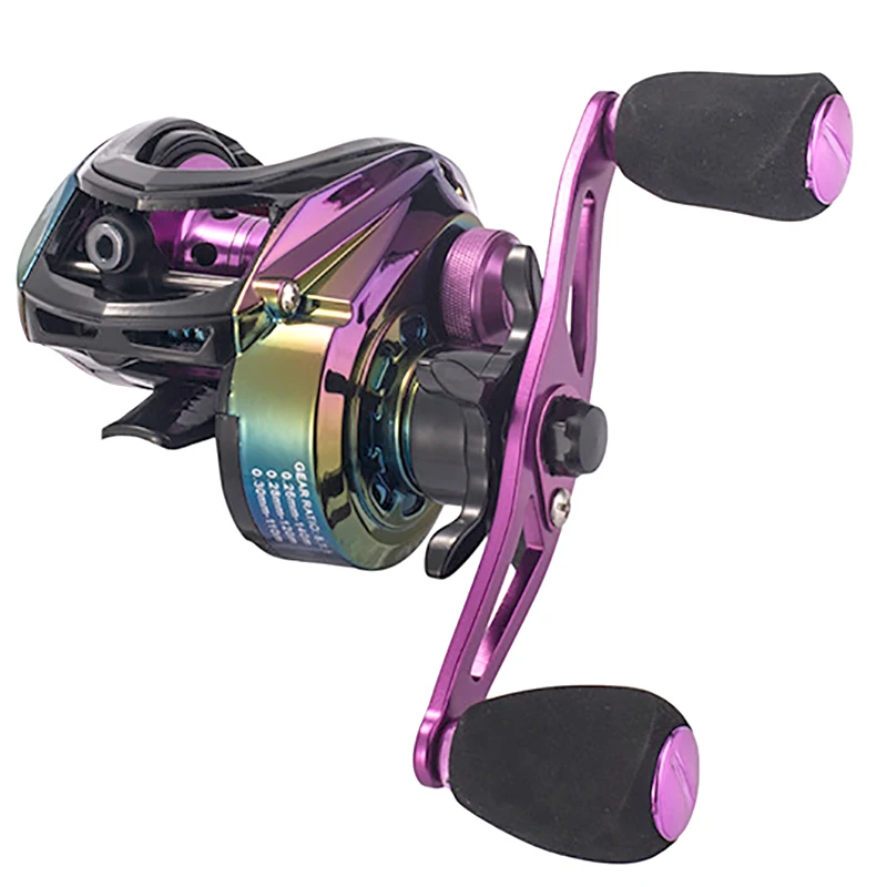 

Новая катушка для заброса приманки 8,1: 1 высокая Скорость Шестерни Соотношение 8 кг Макс Перетащите 19 + 1BB морской спиннинговая катушка для ло...