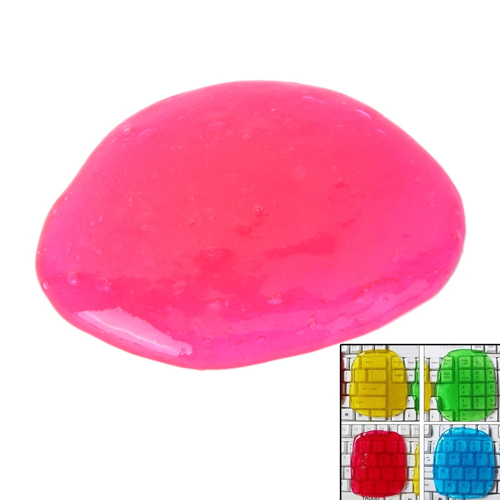 

New 1Pcs Soft Sticky Glue Gel Dust Dirt Cleaning Magic Cleaning Gel Keyboard Computer Cleaner Gel Color For Laptop Phone Car