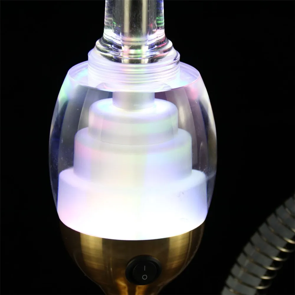

New design table lamp acrylic pipes hookah tips accessories Arab shisha hookah in Pub