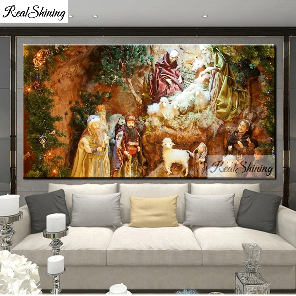 

5D фотография родных христианских иисусов, бриллиантовая вышивка, полная фотография, вышивка крестиком T488