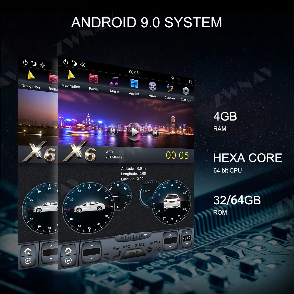 Verticl Tesla стиль Android 9,0 автомобильный мультимедийный плеер для OPEL Vauxhall Holden Astra J 2010-2013 радио gps-навигатор стерео головное устройство