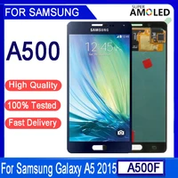 5 0original display for samsung galaxy a5 2015 a500 a5000 a500f a500m a500y a500fu lcd touch screen digitizer display assembly