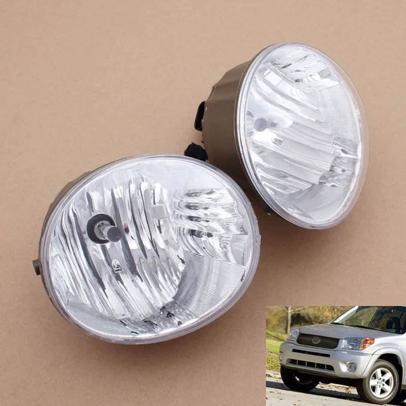 

Car Lower Bumper Fog Lamp Clear Len Bulb Front Bumper Side Fog Light Fog Lamp For Toyota RAV4 04-05 for Toyota Avalon 05-07