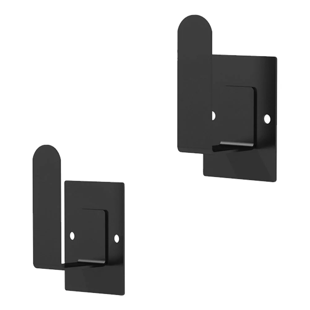 

1 шт., многофункциональная кухонная стойка для хранения, настенный органайзер для кухонных принадлежностей, черный (1 пара подвешивания