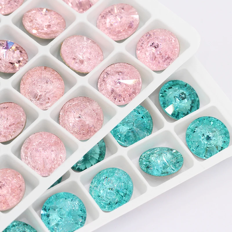 

Голубая роза лед цветок Стразы Кристалл K9 стеклянные стразы заостренные камни для рукоделия Рождественская одежда украшение одежды