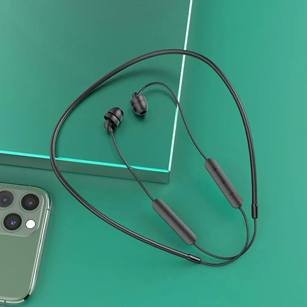 2020 гарнитура подвесная Шея шумоподавление HiFi спортивные наушники с зарядным