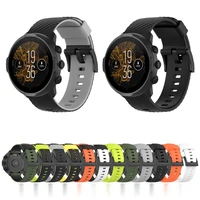for suunto 7suunto 9 replacement wristband soft silicone sports watch strap for suunto 9 baro9 spartan9 gps watch band