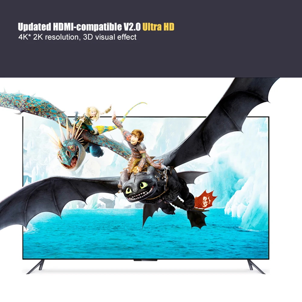 Кабель HDMI 2 0 4K 60 Гц Ultra HD 3D для Apple TV PS4 сплиттер переключатель аудио видео кабели