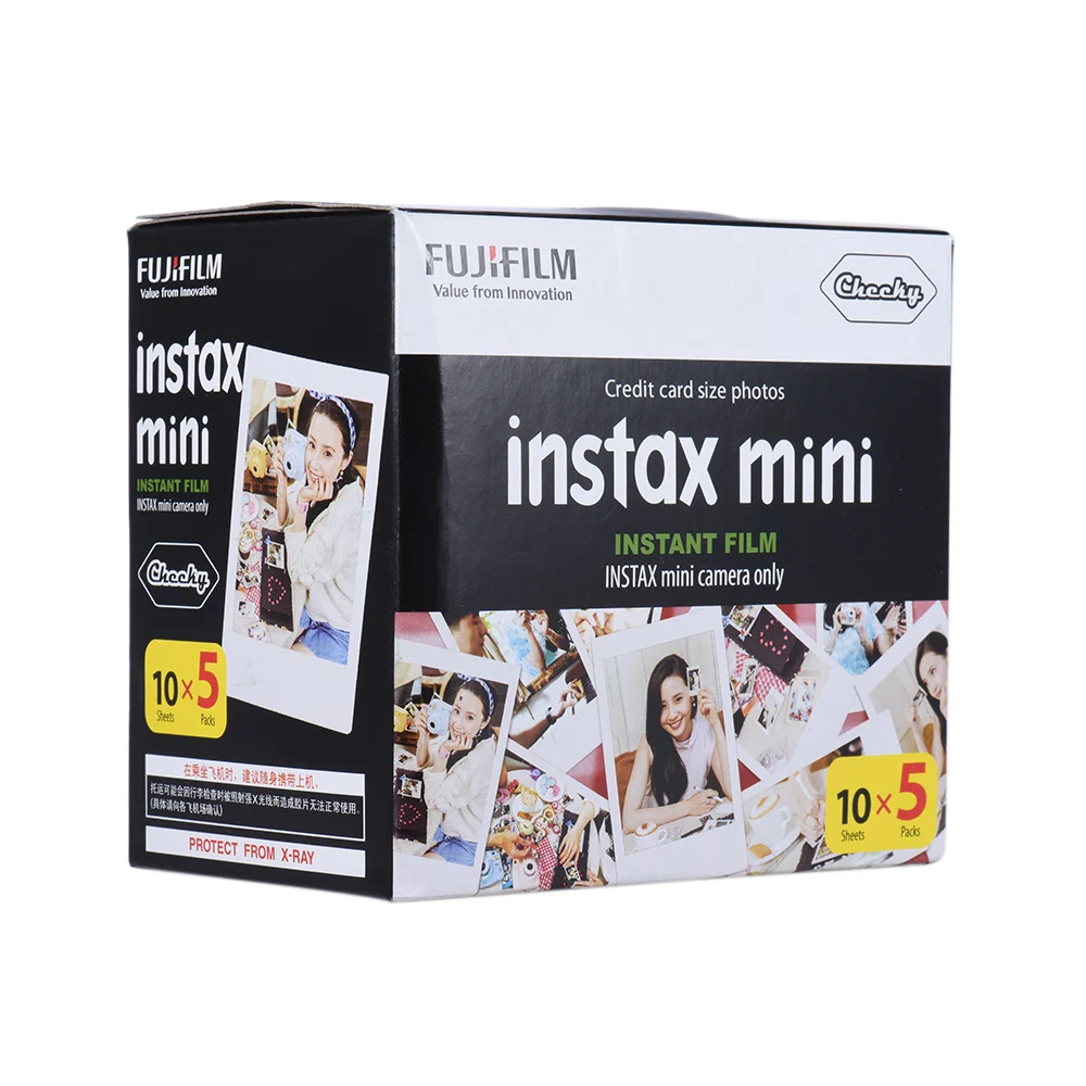 Fujifilm Instax 10 листов белая пленка фото бумага моментальная печать альбом для Fujifilm Instax Mini 7 s/8/25/90/9
