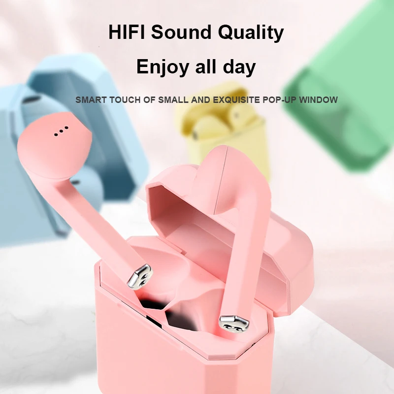 Беспроводные Bluetooth-наушники 5 0 TWS наушники мини-наушники-вкладыши с зарядным