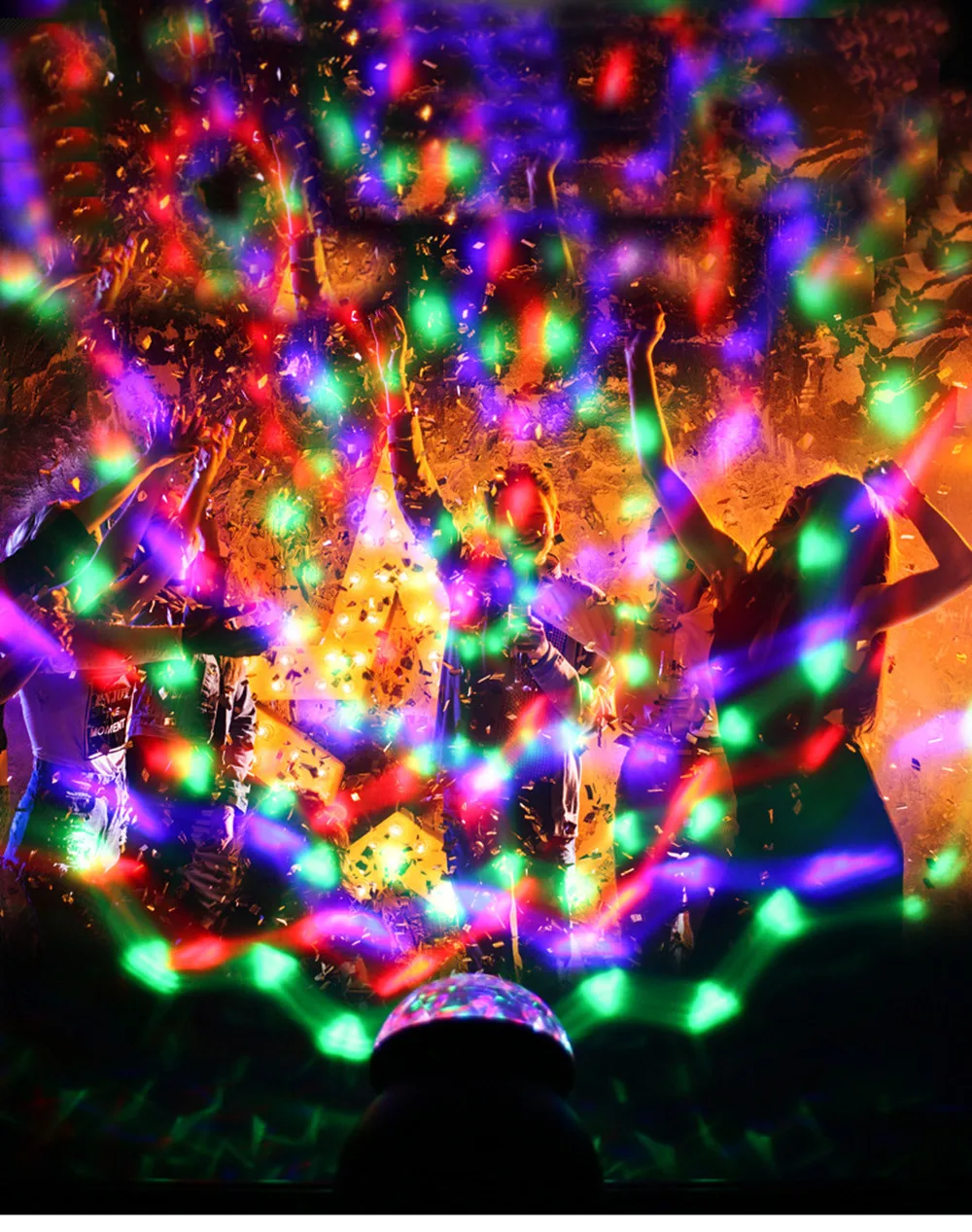 LED Звездная ночь вращающийся Ночник светильник Звездное небо Проектор USB детская