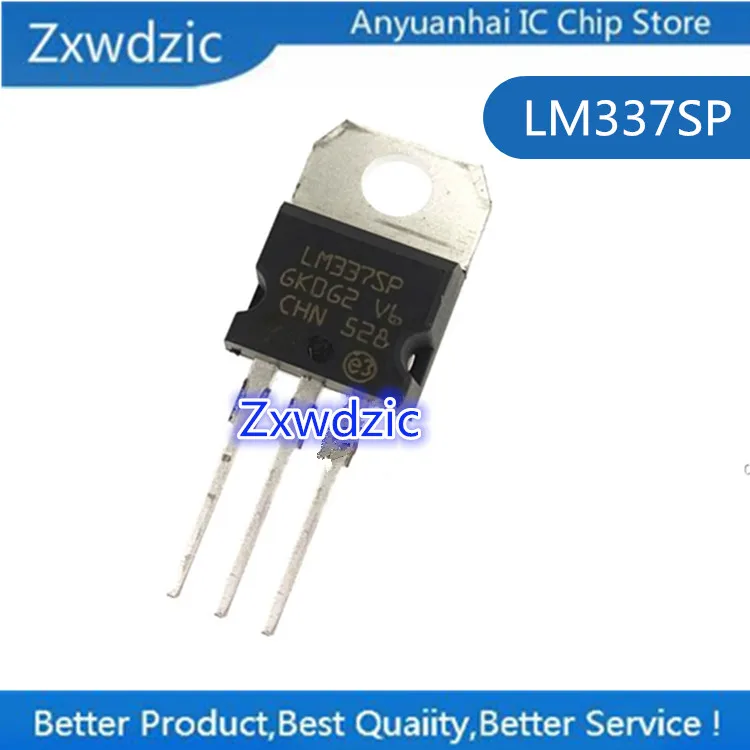 

10pcs 100% new imported original LM337 LM337SP TO-220 adjustable voltage regulator / regulated power supply