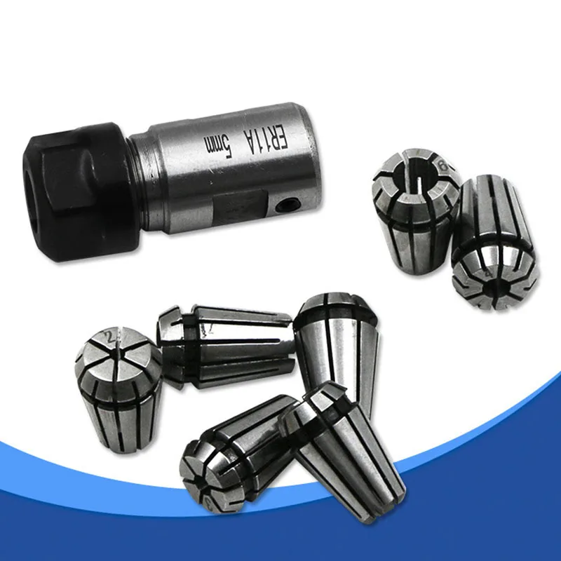 

8pcs ER11 High Quality Spring Collet Set For Milling Lathe CNC Extension Rod