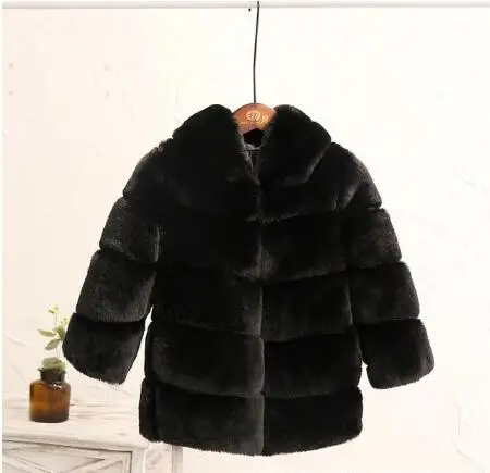 Dollplus/новое зимнее пальто с мехом для девочек стильные толстые теплые куртки
