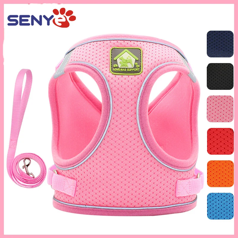 

Летняя буксируемая Светоотражающая и дышащая жилетка для прогулок с животными