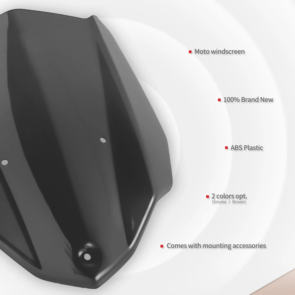 2017 2018 MT03 FZ03 мотоциклетный Спорт Туризм гоночное ветровое стекло с монтажным