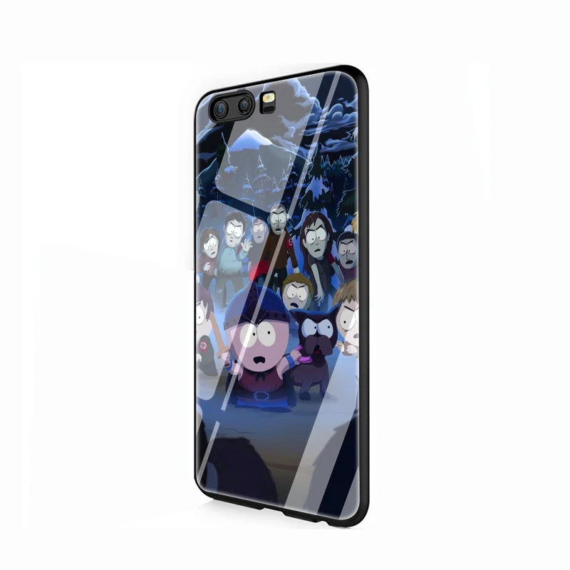 G5 EWAU аниме Southpark чехол из закаленного стекла для телефона для huawei P10 P20 P30 Lite Pro P Smart - Цвет: G5