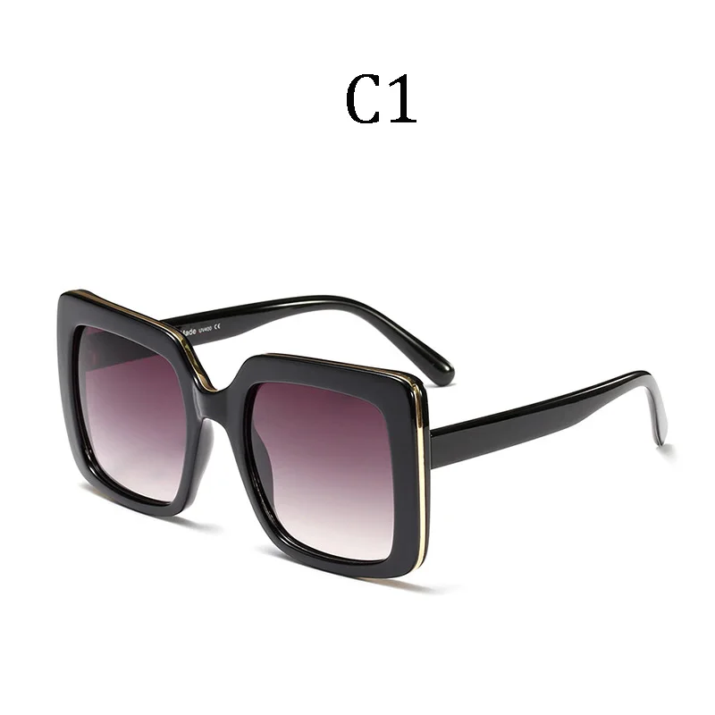 

Brand sunglasses women square crystal men sunglasses women girls men mirror lenses gradient glasses 2018 UV sunglasses