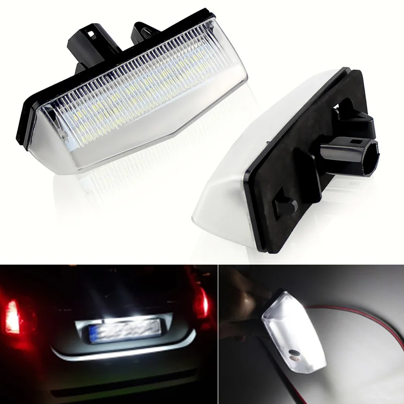 2x подходит для Toyota Prius XW20 XW30 Plus/V Venza Matrix RAV4 Lexus CT200h Scion tC SMD белый светодиодный