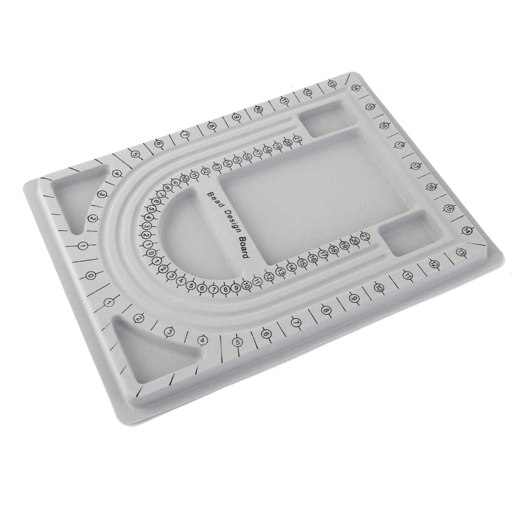 Браслет ожерелье сделай сам измерительный инструмент выбор бусины серый диск