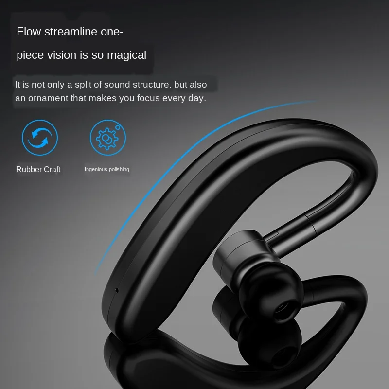Беспроводные Bluetooth-наушники Стереонаушники Одинарная гарнитура с микрофоном