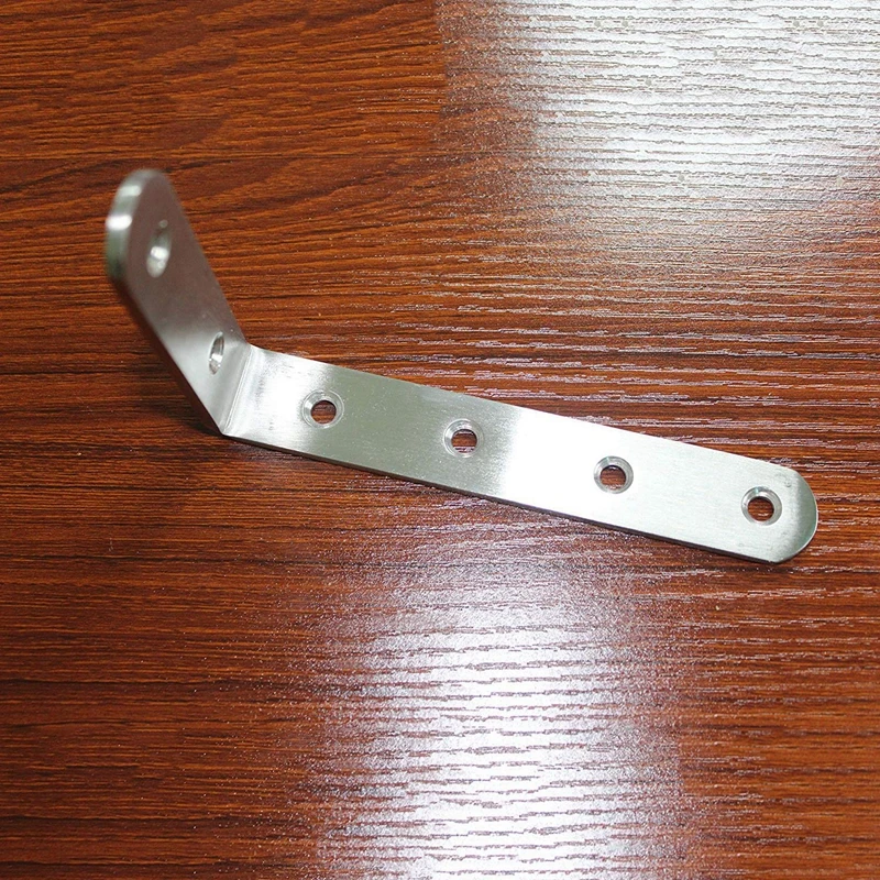 4 шт. нержавеющая сталь сверхмощная &quotL&quot угловая скобка шарнир угол кронштейн