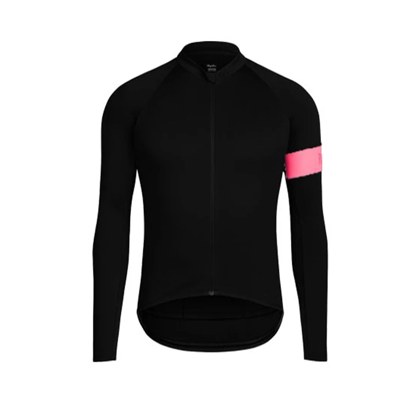 Fleece jersey RCC зима длинная профессиональная термо флисовая велосипедная майка Мужская одежда для велоспорта Maillot Equipacion Ciclismo велосипедная куртка Raphaing - Цвет: Fleece jersey