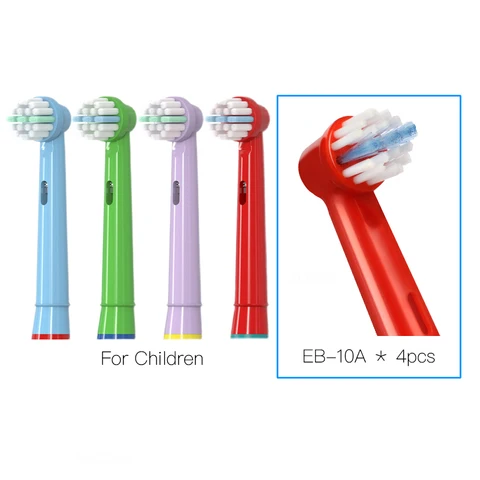4X детей взрослых сменная насадка для зубных щеток Oral-B Электрическая зубная щетка заранее Мощность Pro Здоровье Triumph 3D Excel жизненную силу