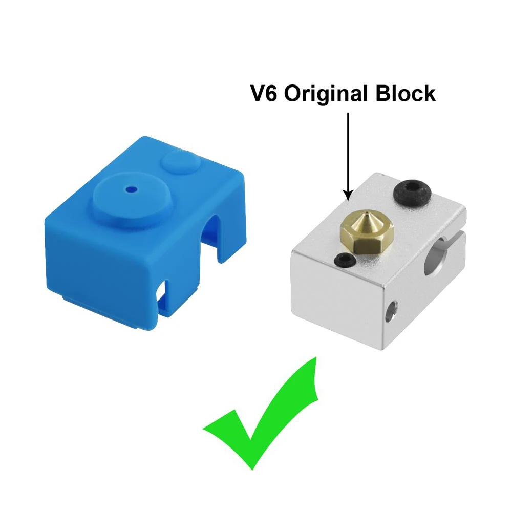 Запасные части для 3D-принтера V6 силиконовый высокотемпературный Резиновый рукав