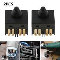 2pcs angle grinder switch push buttons for 100mm 4 angle grinder 2 5x2 5cm black durable power tool accessories