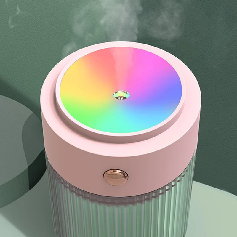 

Colorful Lamp Humidifier 250ml USB Air Diffuser Aroma Essential Oil Diffuser Mini Humidificador with LED Light for Home