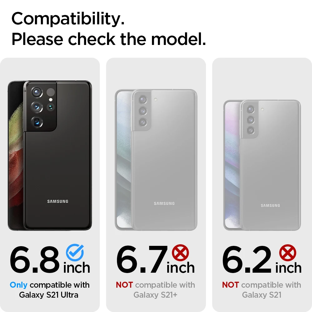 Усиленный чехол Spigen для Samsung Galaxy S21 Ultra (6 8 дюйма) матовый черный противоударный -