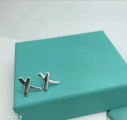 

YTF301 925 Серебряные Простые серьги для девочек на день рождения, помолвка, свадебные подарки