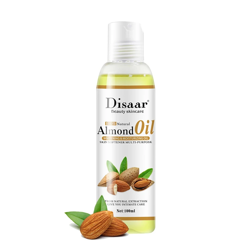 

100ml Almond Oil Body Massage Oil Brightening Moisturizing Firming Smoothing Improve Fine Lines Brightens Skin Tone Skin Care