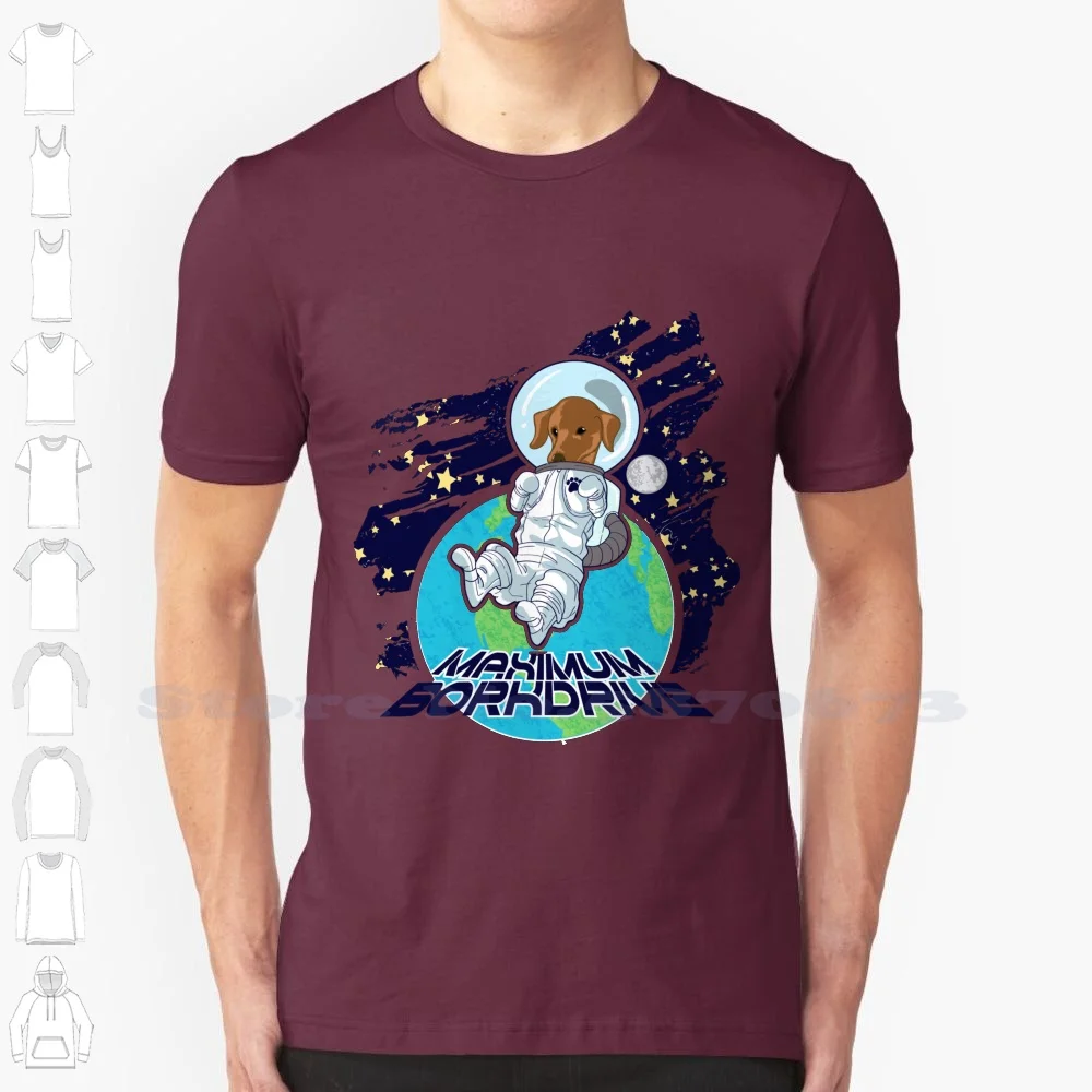 

Um Bork Drive Funny Space Dog T-Shirt Cool Design Trendy T-Shirt Tee Dog Doggo Doge Space Spacedog Funny Dog Labrador Planets