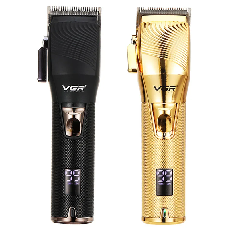 

VGR Electric Hair Cutting Machine Men Professional Digital Beard Trimer Body Face Hair Clippers Cordless Hair Trimmer Clipper