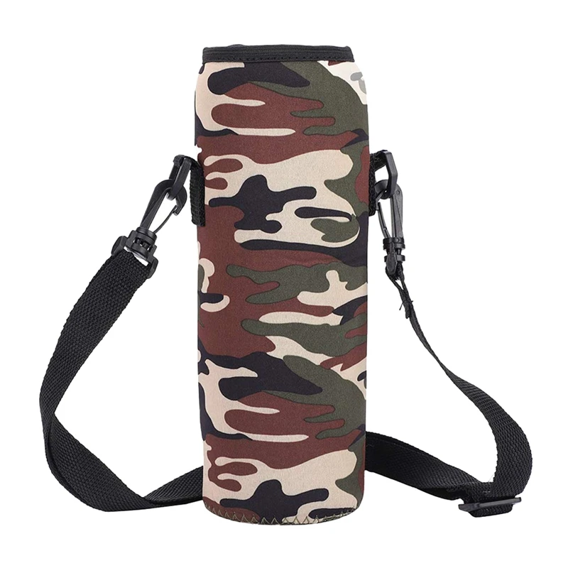 

Hot Water Bottle Bag Pouch Cover Lightweight Sports Water Bottle Thermal Holder Bag Scale Resistant Case Cover Sleeve