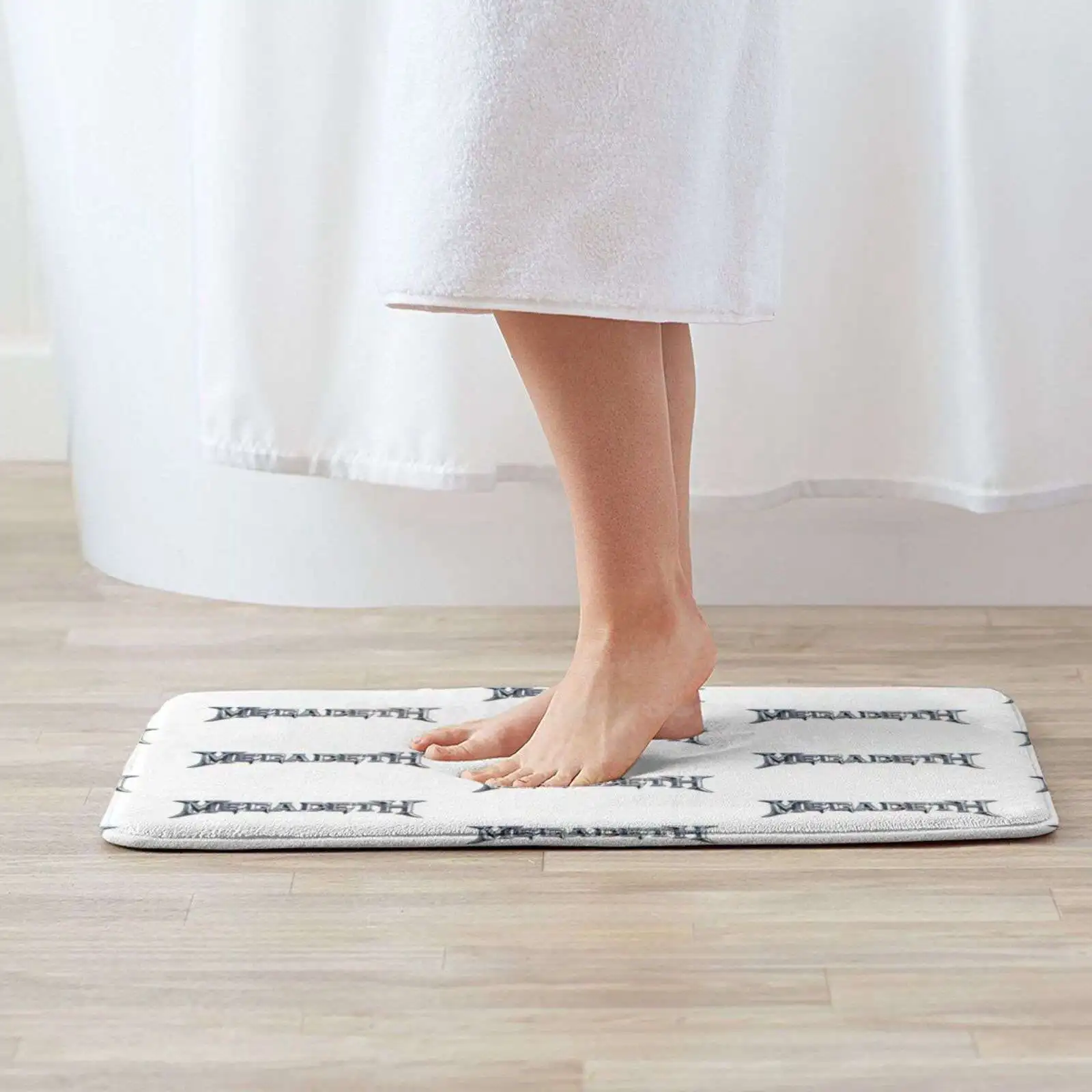 Logo Soft House Family Anti-Slip Mat Rug Carpet Music 80S Guitar And Roll Song Artist Artistry Sing Singer | Дом и сад
