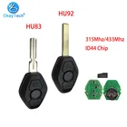 Корпус ключа от автомобиля OkeyTech EWS для BMW E38 E39 E46 X3 X5 Z3 Z4 СЕРИИ 1357 315 МГц ID44 транспондерный чип-передатчик
