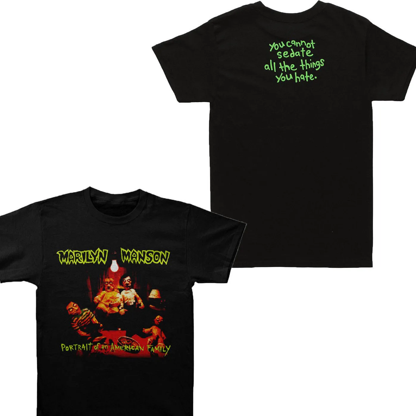 Хипстерская безрукавка Homme Authentic Marilyn Manson Американская семейная облегающая