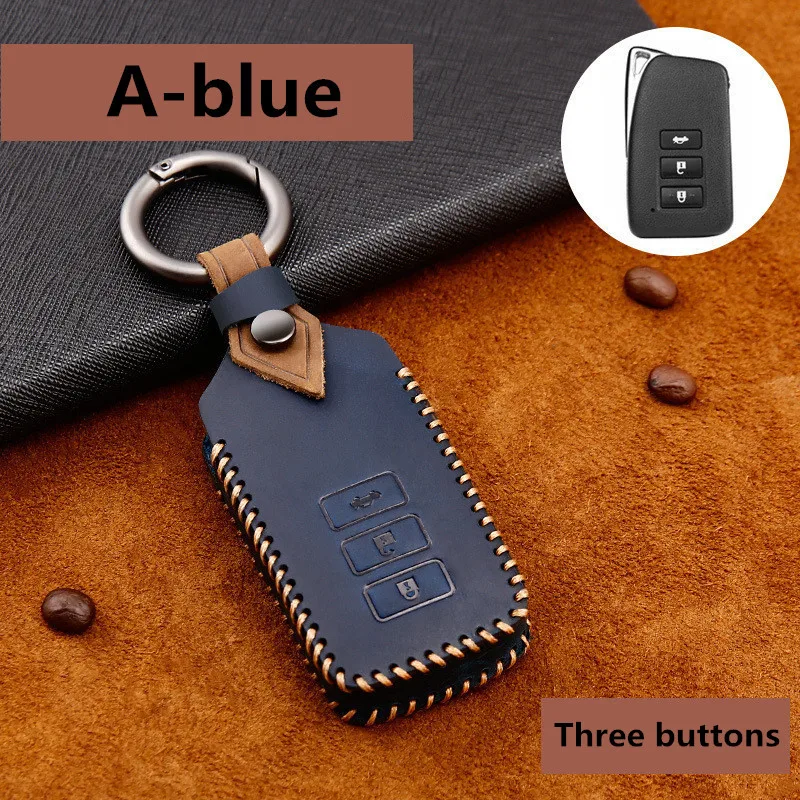 Кожаный чехол для автомобильного ключа Lexus NX GS RX IS ES GX LX RC UX US 200 250h LS аксессуары