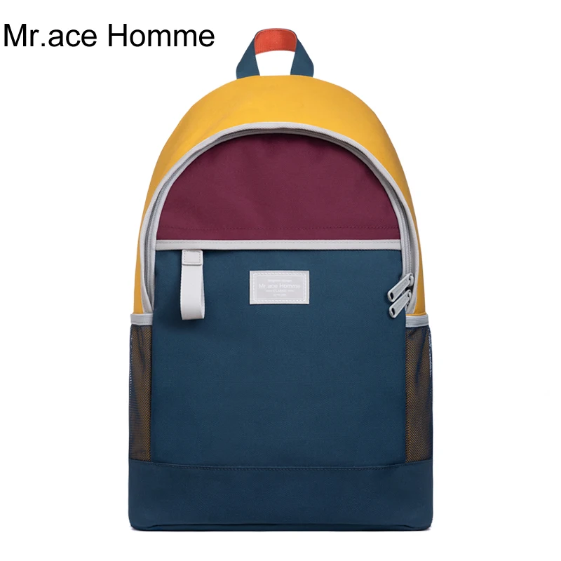 Женский водонепроницаемый тканевый рюкзак для ноутбука с емкостью мАч школьный