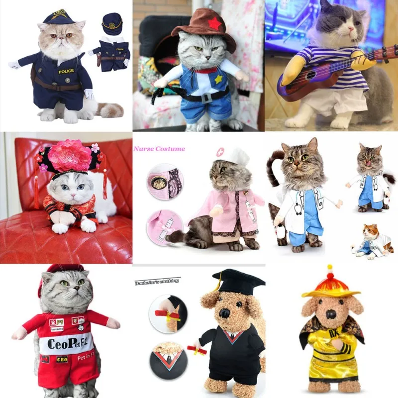 Забавная одежда для домашних животных красивая гитара костюмы собак кошек M L XL 3