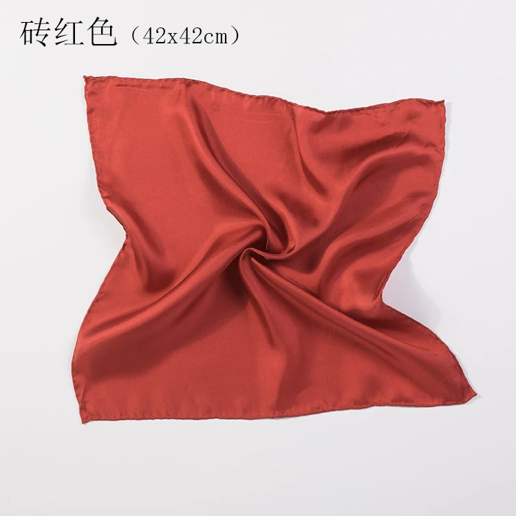 5 шт. в упаковке 100% чистый шелк маленький квадратный платок мужской Карманный 41 см