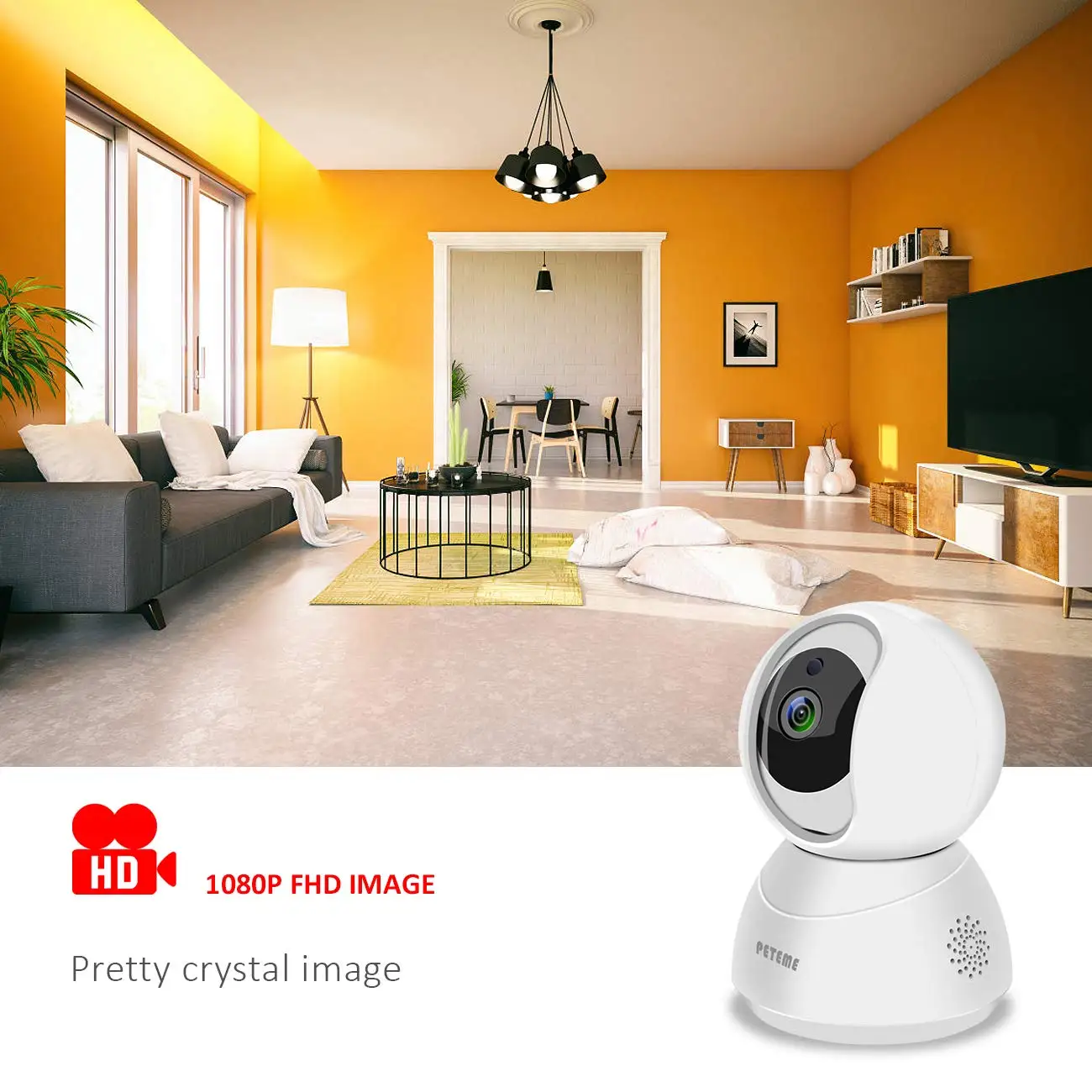 YI IOT умная камера беспроводная WiFi Внутренняя двухсторонняя аудио мини ночного